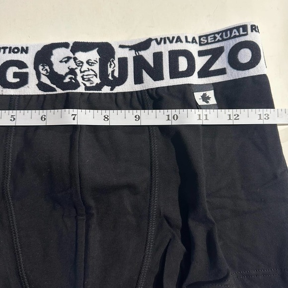 Nwt Undz JFK & Castro Black Boxer Briefs XS - Picture 6 of 6